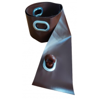 Banda MARO 10 cm x 30 mt cu 61 Capse Ovale MONTATE, ideala pentru intarire margini Folie cristal