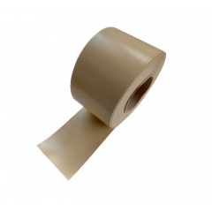 Banda CREM PVC 10 cm x 30 mt intarire margini folie transparenta terase anti UV