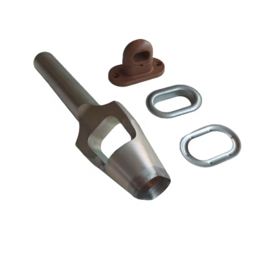 Preducea decupare pentru capse ovale 42 mm x 22 mm pentru Folie Transparenta, Prelata, Banda etc