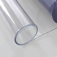 Protectie pvc transparenta de masa si birou 1,2 mm grosime 100 cm latime x 200 cm lungime