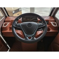 Triciclu ELECTRIC KUBA Ekamyonet VOLAN BORD cabina inchisa, limitat 25 km /h, carte RAR INCLUSA