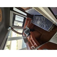 Triciclu ELECTRIC KUBA Ekamyonet VOLAN BORD cabina inchisa, limitat 25 km /h, carte RAR INCLUSA