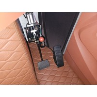Triciclu ELECTRIC KUBA Ekamyonet VOLAN BORD cabina inchisa, limitat 25 km /h, carte RAR INCLUSA