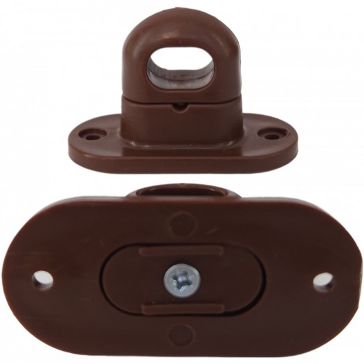 SET 10 BRIDE Rotative MARO butoni compatibili cu capse ovale 42 mm x 22 mm folie transparenta terase
