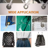 Set REZERVA 200 Capse Ocheti Rotunzi 10 mm plus 200 saibe , NU INCLUDE CLESTELE