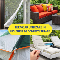 Fermoar metraj ALB TIP 3 rola 100 metri + 100 Cursori cheite incluse pentru confectii textile Fermoar metraj ALB TIP 3 rola 100 metri + 100 Cursori cheite incluse pentru confectii textile