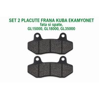 SET 2 Placute de FRANA compatibile KUBA EKAMYONET, GL15000, GL18000, GL35000, AMR400, JP1500,VT5