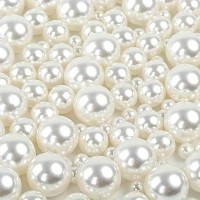 Perle margele de montat la aparat IVOYRE 6 mm FARA gaura PACHET 500 gr genti pantofi,imbracaminte