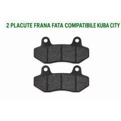 SET 2 Placute de FRANA fata compatibile KUBA CITY