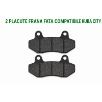 SET 2 Placute de FRANA fata compatibile KUBA CITY