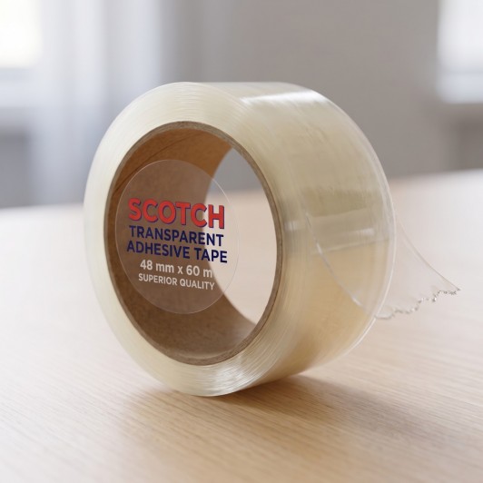 1 Rola Banda Adeziva SCOTCH transparent 48 mm x 60 mt calitate superioara