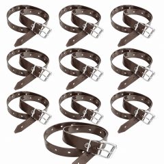 Set 10 Cureluse MARO 2,0 cm x 70 cm lungime catarama metalica folie transparenta terasa prealata