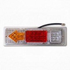 1 Lampa STOP spate DREAPTA CU 5 FIRE SI 1 MUFA Triciclu Electric compatibil E-KAMYONET kuba, 12 V