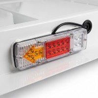 1 Lampa STOP spate DREAPTA CU 5 FIRE SI 1 MUFA Triciclu Electric compatibil E-KAMYONET kuba, 12 V