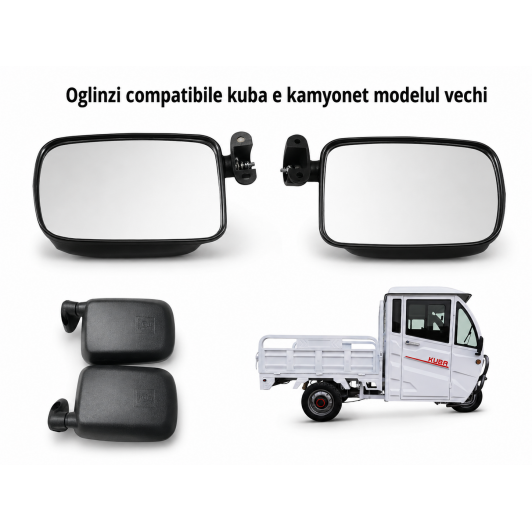 1 bucata Oglinda Dreapta sofer Triciclu Electric Kuba e Kamyonet