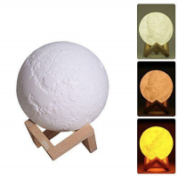Lampa de veghe in forma de luna cu umidificator
