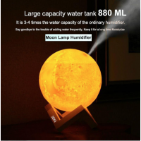 Lampa de veghe in forma de luna cu umidificator