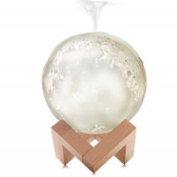 Lampa de veghe in forma de luna cu umidificator