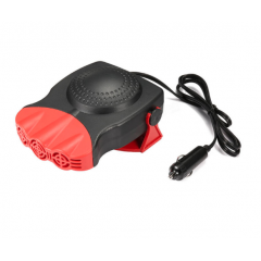 Aeroterma auto cu aer cald si rece pentru incalzire si dezaburire, 12 V, putere 200 W
