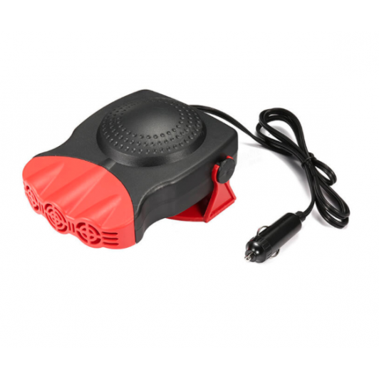 Aeroterma auto cu aer cald si rece pentru incalzire si dezaburire, 12 V, putere 200 W