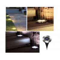 Set 4 lampi solare tip spot pentru gradina