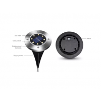Set 4 lampi solare tip spot pentru gradina