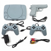 Consola de jocuri video retro cu 2 telecomenzi si pistol