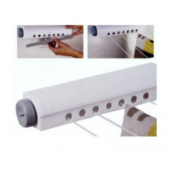 Uscator retractabil de perete pentru rufe cu 4 sfori