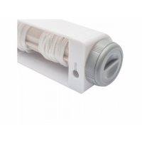 Uscator retractabil de perete pentru rufe cu 4 sfori