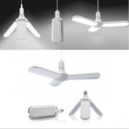 Bec LED 45W cu 3 brate mobile, ajustabile