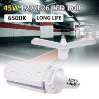 Bec LED 45W cu 3 brate mobile, ajustabile