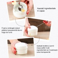 Mini tocator manual legume Food Chopper