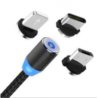 Cablu magnetic 3 in 1 incarcare si transfer date telefon