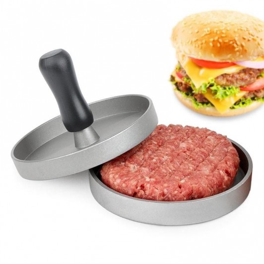 Presa cu maner pentru Hamburger