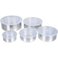 Set 5 caserole metalice cu capac