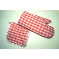Set bucatarie 2 piese manusa de bucatarie+suport oala
