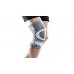 Genunchiera elastica cu suport de fixare ajustabil