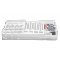 Organizator baterii cu tester inclus
