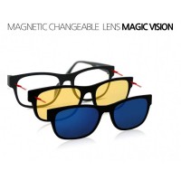 Ochelari cu lentile interschimbabile 3 in 1 Magic Vision