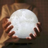 Lampa 3D in forma de luna Moon Lamp
