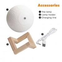 Lampa 3D in forma de luna Moon Lamp