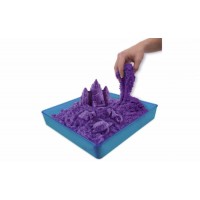 Nisip Kinetic de modelat premium + forme + 2 seturi plastilina