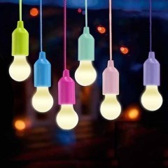 Set 2x Bec LED portabil cu agatatoare
