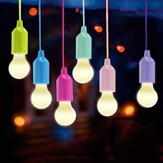 Set 2x Bec LED portabil cu agatatoare