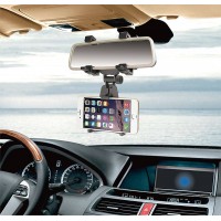Suport telefon auto pentru oglinda