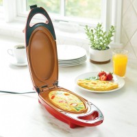 Mini plita electrica pentru gatit 800 W, invelis non-aderent