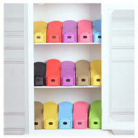 Set 6 organizatoare pentru pantofi, dublarea spatiului