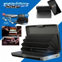 Portofel Carduri securizat RFID si Incarcator Baterie Externa 2 in 1