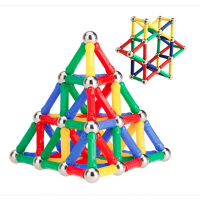 Set constructie,  Puzzle magnetic 108 piese 3D