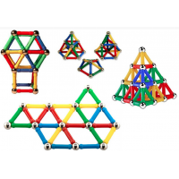 Set constructie,  Puzzle magnetic 108 piese 3D